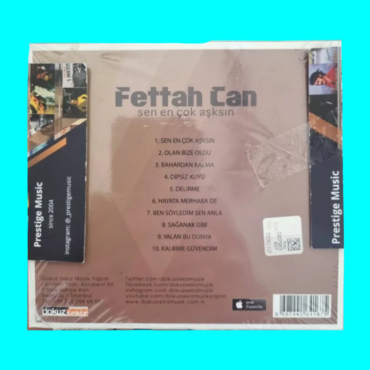 Fettah Can - Sen En Çok Aşksın ( CD )Türkçe CD