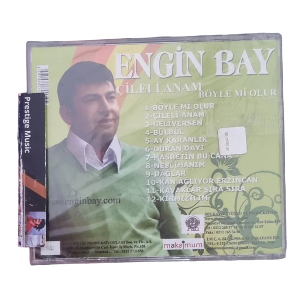Engin Bay - Çileli Anam / Böyle mi Olur (CD)Türkische Volksmusik | CD