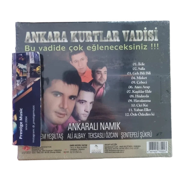 Ankara Kurtlar Vadisi CD| ANKARA Oyun Havaları (CD)Türkçe CD