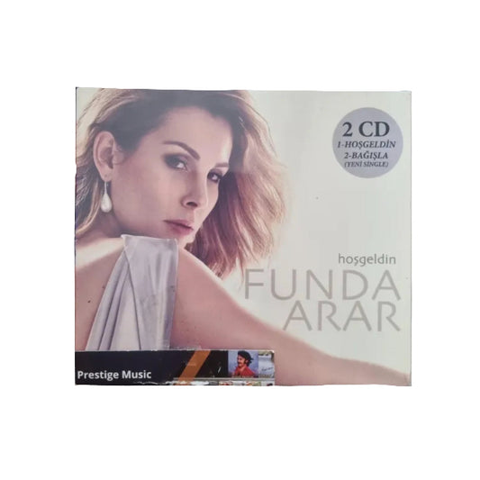 Funda Arar - Hoşgeldin + Bağışla CD (Yeni Single ) 2CD | Almanya 'da | Türkçe | Pop | CD