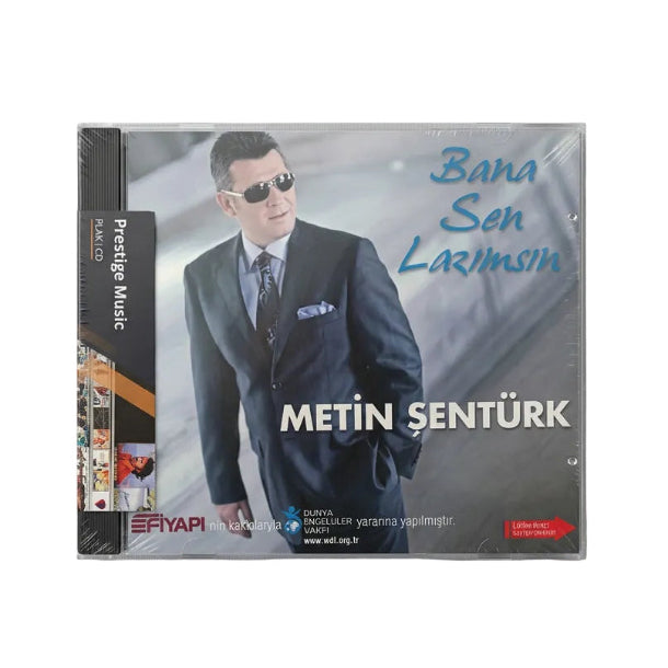 Metin Şentürk- Bana Sen Lazımsın (CD) Türkçe | Arabesk | CD