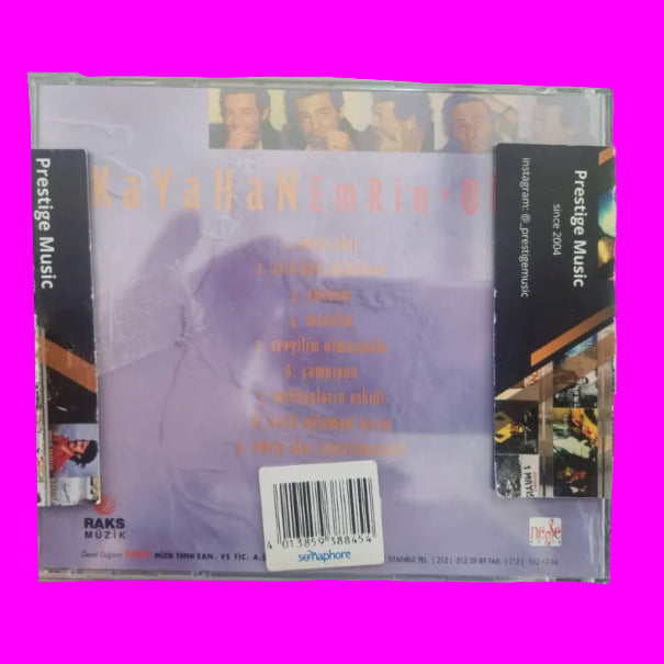 Kayahan CD| KAYAHAN - Emrin Olur |Türkçe | Pop |CD