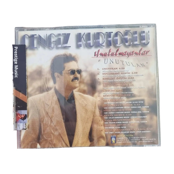 Cengiz Kurtoğlu - Unutulmayanlar "Unutulan" (Arabesk | CD)
