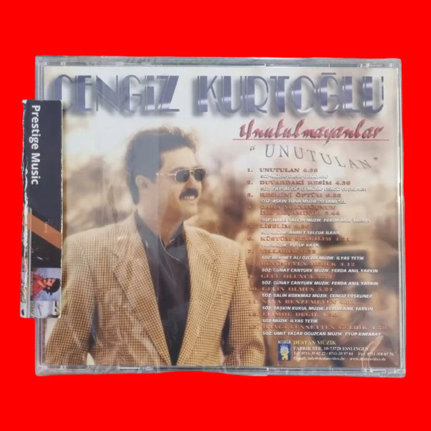 Cengiz Kurtoğlu - Unutulmayanlar "Unutulan" (Arabesk | CD)