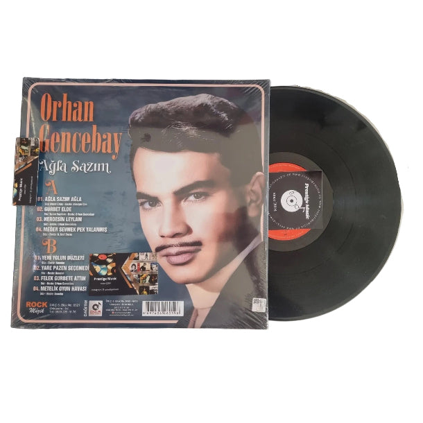 Orhan Gencebay Plak - Ağla Sazım (Plak) Türk Halk | Türküler | Plak | kayıt | LP