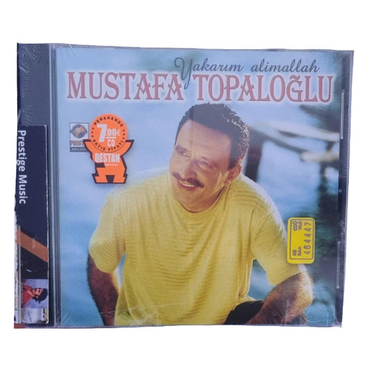 Mustafa Topaloğlu - Yakarım Alimallah(CD)Mustafa Topaloğlu Yakarım Alimallah CD |(Prestij Müzik dönem basımları)CD