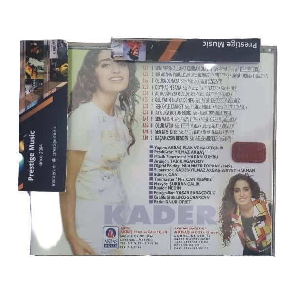 Kader-Seni Veren Allah'a Kurban Olayım(CD) Akbaş Müzik | Almanya | CD