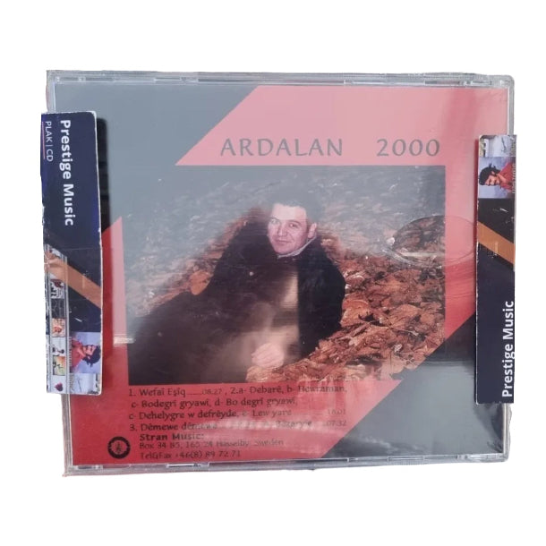 Ardalan 2000(CD) ARDALAN -2000 CD | Dêmewe Dêmewe | Kürt Halk Müziği | Kürtçe Pop-Fantezi | CD