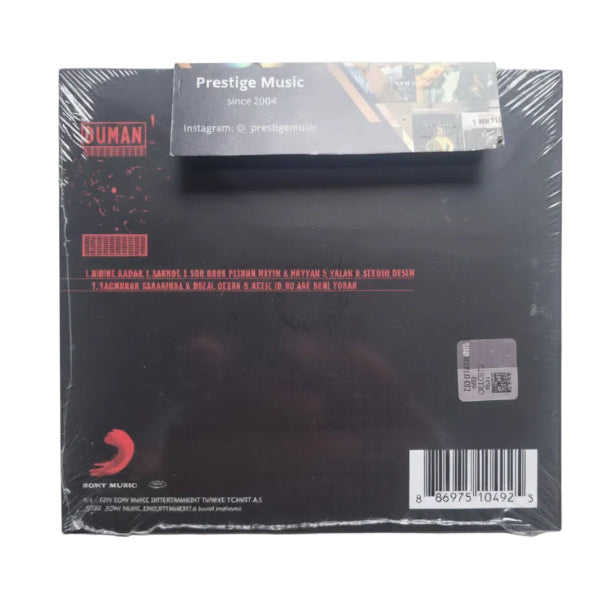 Duman I CD ( Duman CD) Duman 1 Album CD | Türkischer rock | CD's