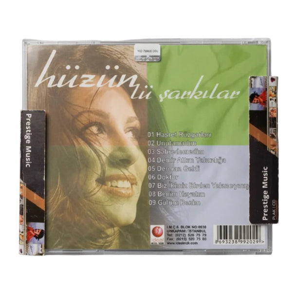 Hüzün - Hüzünlü Şarkılar (CD) Hüzün CD- Hüzün Hüzünlü Şarkılar CD | Arabesk-Fantezi | CD