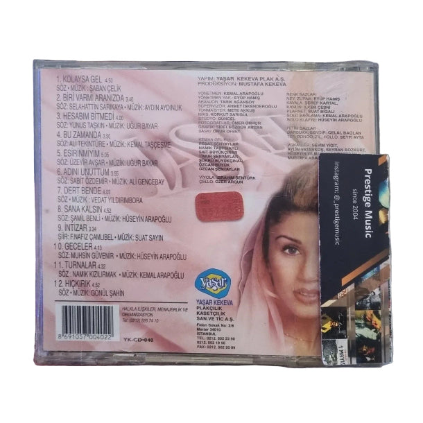 Hasret - Kolaysa Gel(CD) Hasret Kolaysa Gel CD |Yaşar Plakçılık 1996 CD