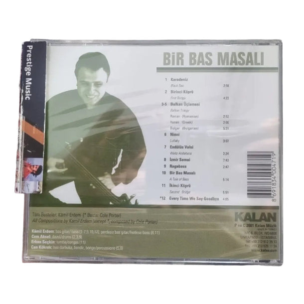 Kâmil Erdem -A Tale Of Bass(CD) Balkan | Anadolu | Orta Doğu makamları | Latin ve folk | CD