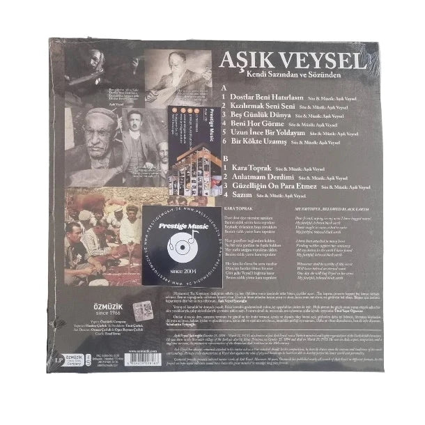 Aşık Veysel - Aşık Veysel Klasikleri (Plak) Aşık Veysel | Aşık Veysel Klasikleri Plak | türkische Volksmusik | LP | Plak