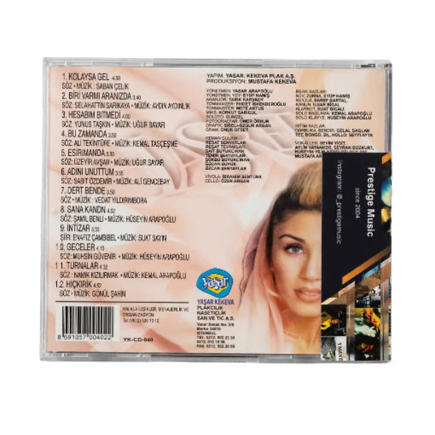 Hasret - Kolaysa Gel(CD) Hasret Kolaysa Gel CD |Yaşar Plakçılık 1996 CD
