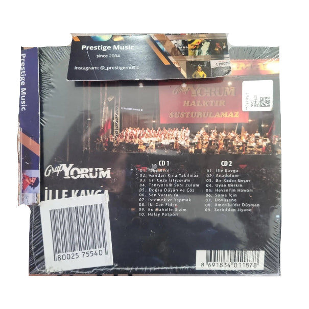 Grup Yorum İlle Kavga CD ( Grup Yorum CD ) Grup Yorum CD | Özgün Müzik CD
