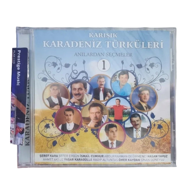 Karışık Karadeniz Türküleri - Karışık Karadeniz Türküleri 1 (CD) Karadeniz Türküleri CD | Anılardan Seçmeler / CD