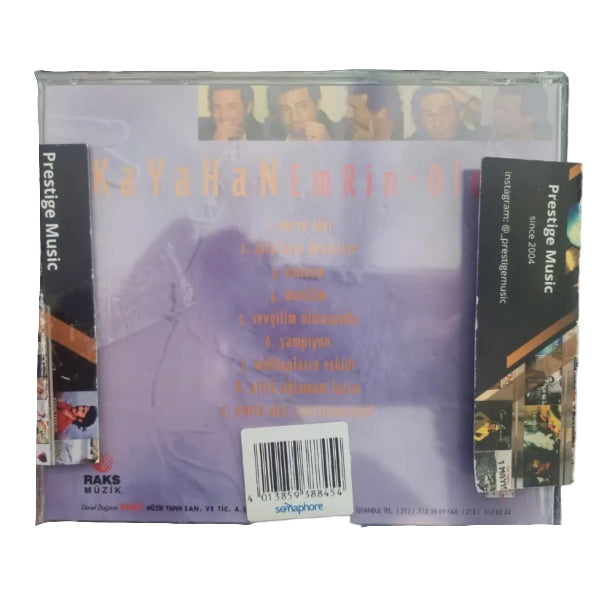 Kayahan CD| KAYAHAN - Emrin Olur |Türkçe | Pop |CD