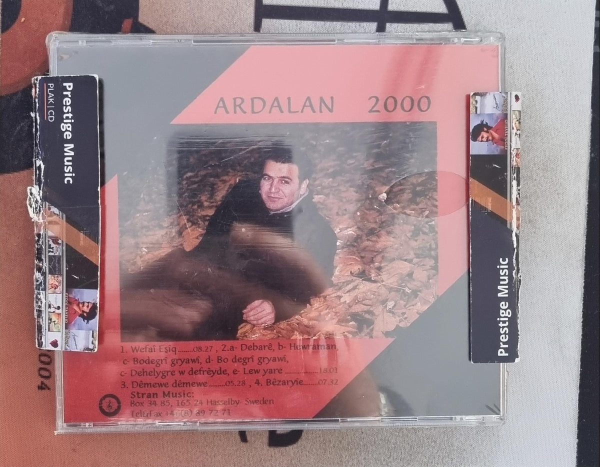 Ardalan 2000(CD) ARDALAN -2000 CD | Dêmewe Dêmewe | Kürt Halk Müziği | Kürtçe Pop-Fantezi | CD