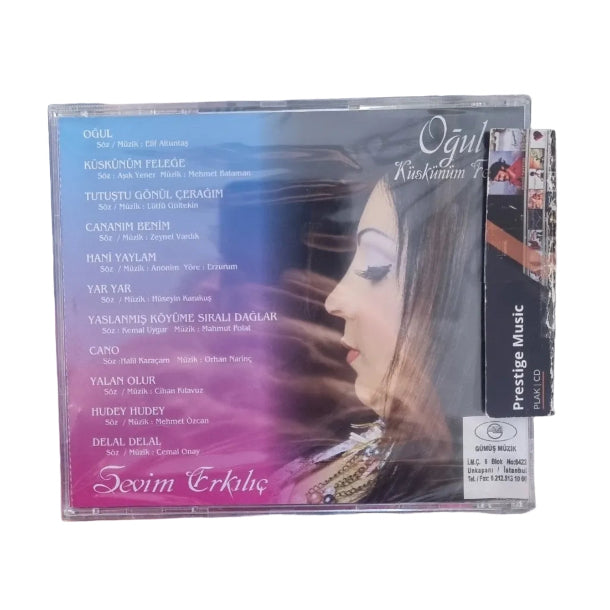 Sevim Erkılıç - Oğul küskünüm Feleğe(CD)Türk Halk Müziği | Türkische Volksmusik | CD
