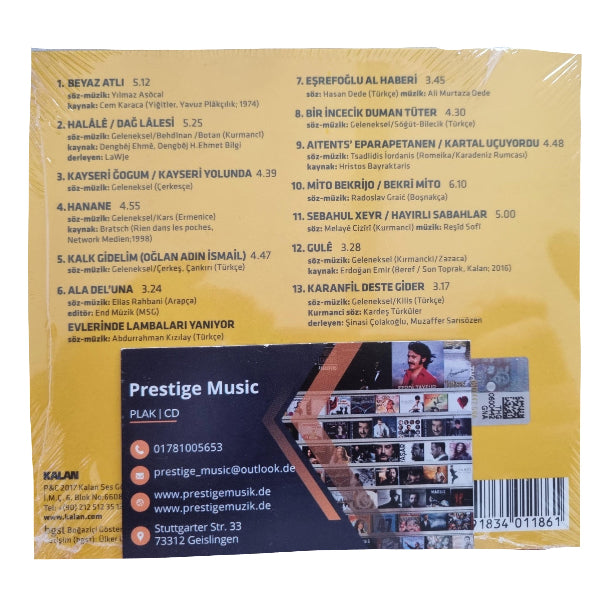 Kardeş Türküler Yol CD ( CD) Türk halk | müziği | CD | Türkische Volksmusik | CD's