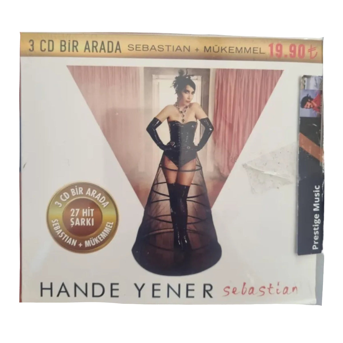 Hande Yener - Sebastian ( CD )Hande Yener Mükemmel + Sebastian CD | 3 CD | Türkçe CD
