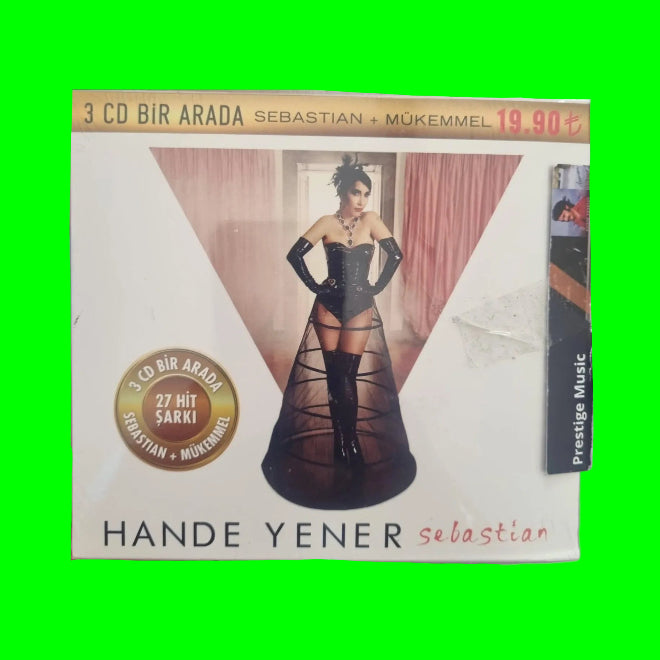 Hande Yener - Sebastian ( CD )Hande Yener Mükemmel + Sebastian CD | 3 CD | Türkçe CD