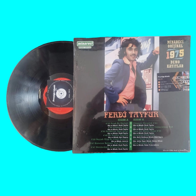 Ferdi Tayfur - 1975 Demo Kayıtlar Minareci (Plak) LP | Ferd i Tayfur 1975 Plak | Schallplatte | LP|