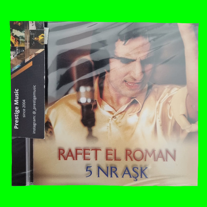Rafet El Roman - 5 Nr Aşk ( CD ) Destan Müzik | Almanya | Stuttgart | Esslingen