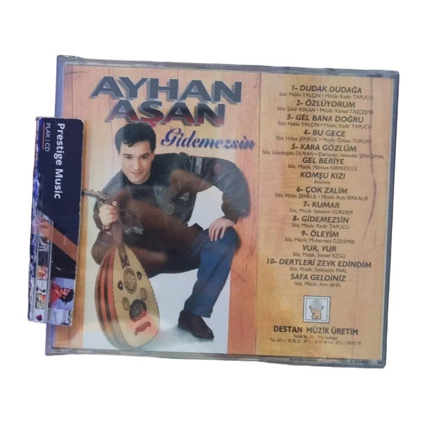 AYHAN AŞAN - Gidemezsin ( Arabesk | CD)Destan Müzik | Almanya