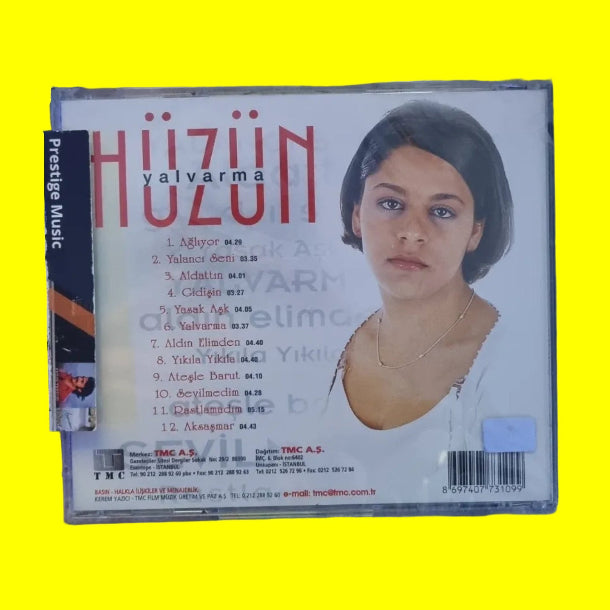 Hüzün - Yalvarma(CD) Arabesk Müzik CD |Fantezi müzik | arabesk | CD