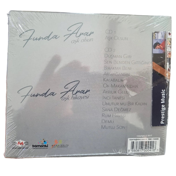 Funda Arar - Aşk Olsun-Aşk Hikayesi (2 CD)Türkçe CD