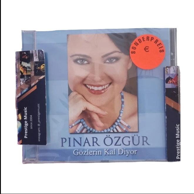 Pınar Özgür - Gözlerin Kal Diyor (CD)Pınar Özgür Gözlerin Kal Diyor CD | Türk halk | Müziği | CD