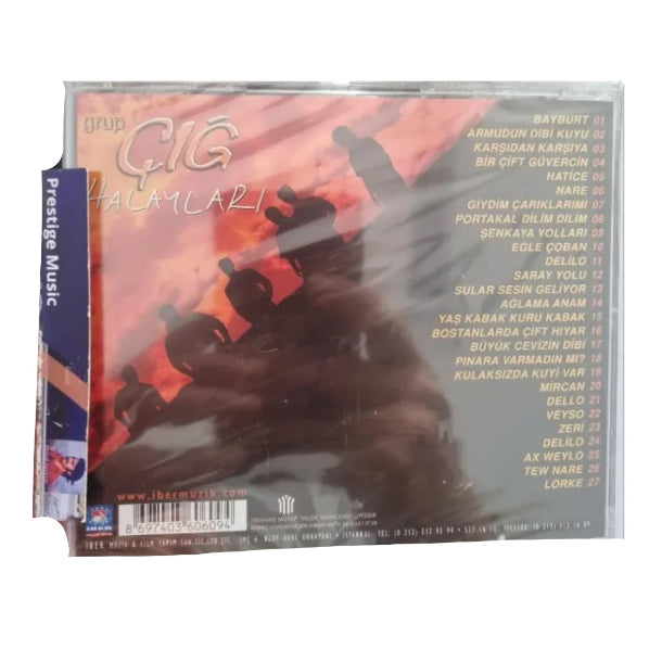 Grup Çığ - Grup Çığ Halayları ( CD )Türkçe | Halay | CD
