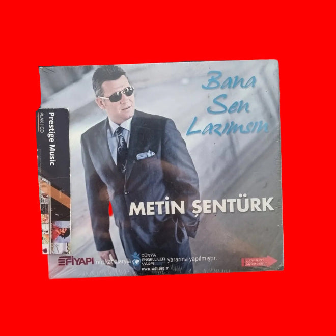 Metin Şentürk- Bana Sen Lazımsın (CD) Türkçe | Arabesk | CD