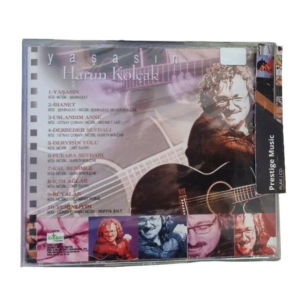 Harun Kolçak -Yaşasın(CD) Harun Kolçak Yaşasın CD | İdobay Müzik | Türkisch | Türkische | Türkischer | Pop | CD