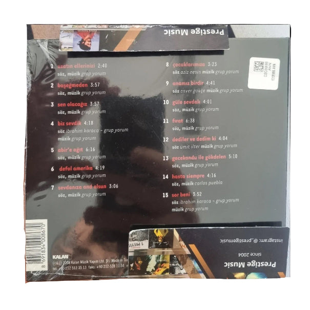 Grup Yorum - Baş eğmeden CD (Özgün | Protest CD) Grup Yorum CD