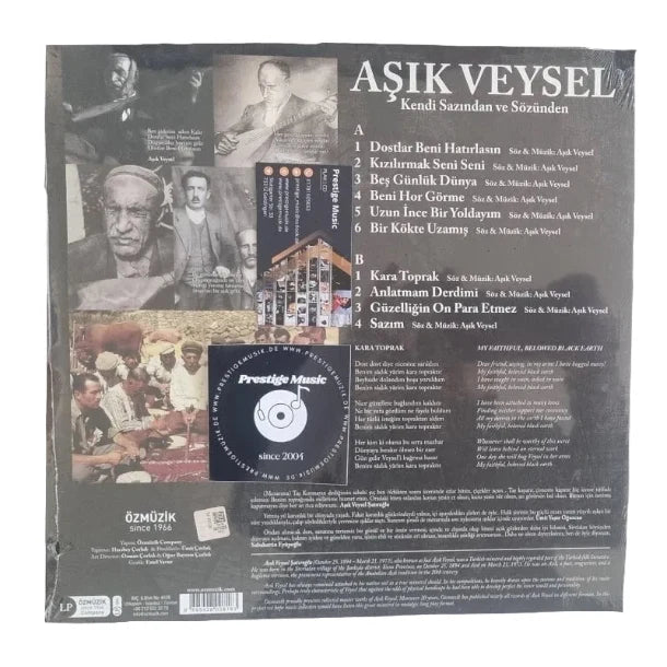 Aşık Veysel - Aşık Veysel Klasikleri (Plak) Aşık Veysel | Aşık Veysel Klasikleri Plak | türkische Volksmusik | LP | Plak
