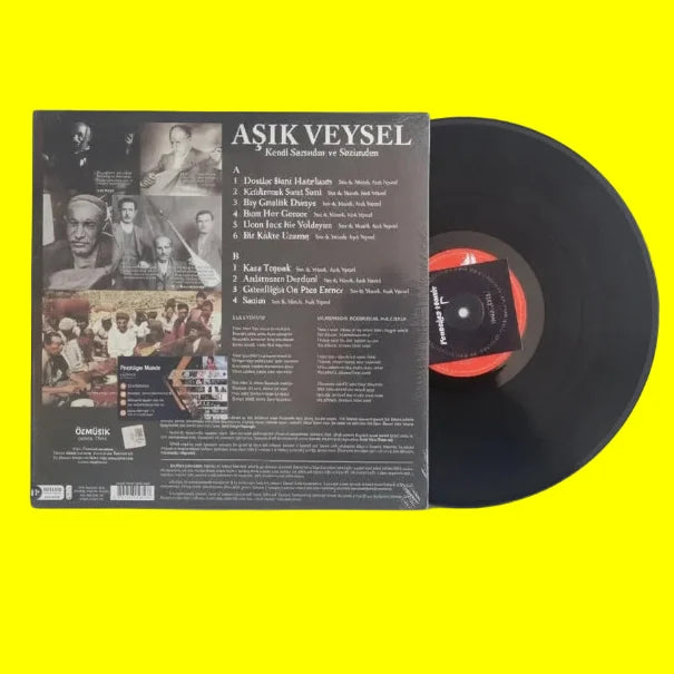 Aşık Veysel - Aşık Veysel Klasikleri (Plak) Aşık Veysel | Aşık Veysel Klasikleri Plak | türkische Volksmusik | LP | Plak
