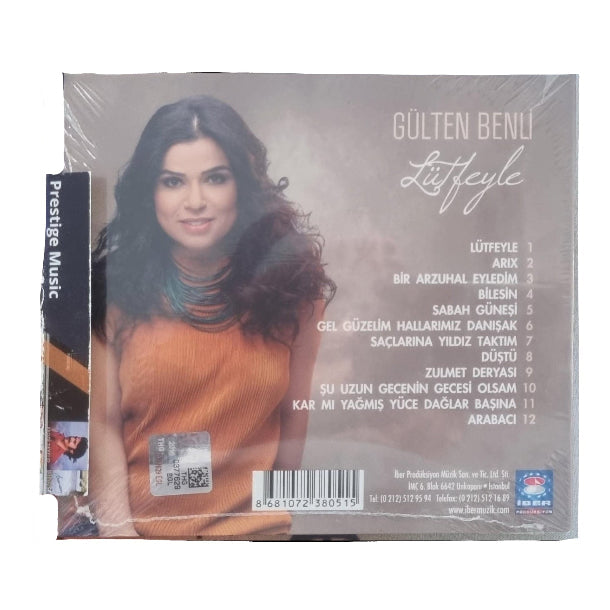 Gülten Benli- Lütfeyle (CD) Türk Halk | CD