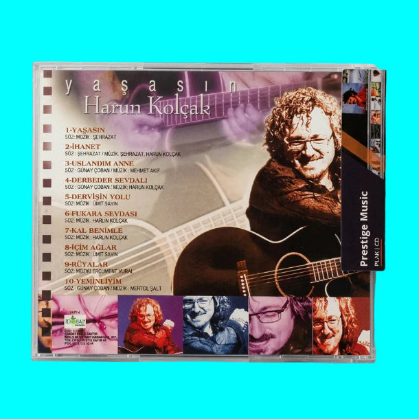 Harun Kolçak -Yaşasın(CD) Harun Kolçak Yaşasın CD | İdobay Müzik | Türkisch | Türkische | Türkischer | Pop | CD
