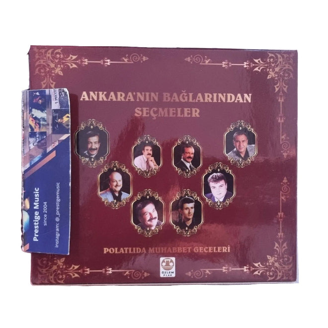 Ankara'nın Bağlarından Seçmeler | CD | Ankara |Polatlı Oyun Havalari (Türkçe CD )