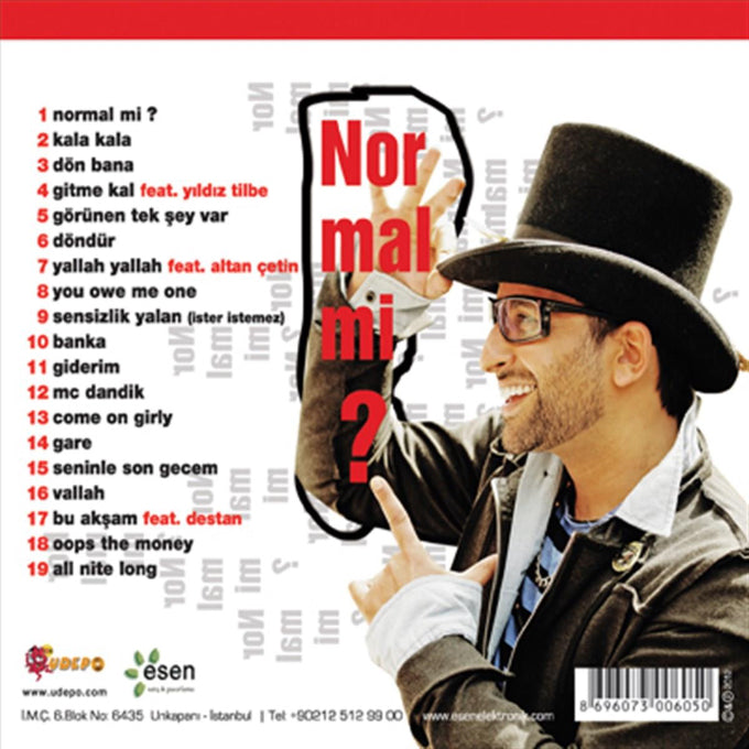 Ragga Oktay Normal mi? CD | Almanya 'da Türkçe CD Sipariş |Ücretsiz Kargo
