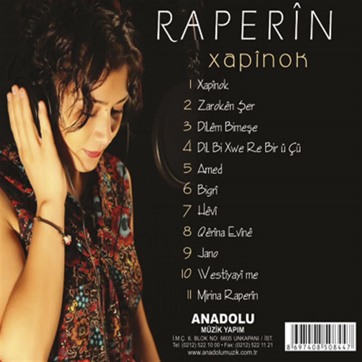 Anadolu Müzik Raperin - Xapinok (CD)