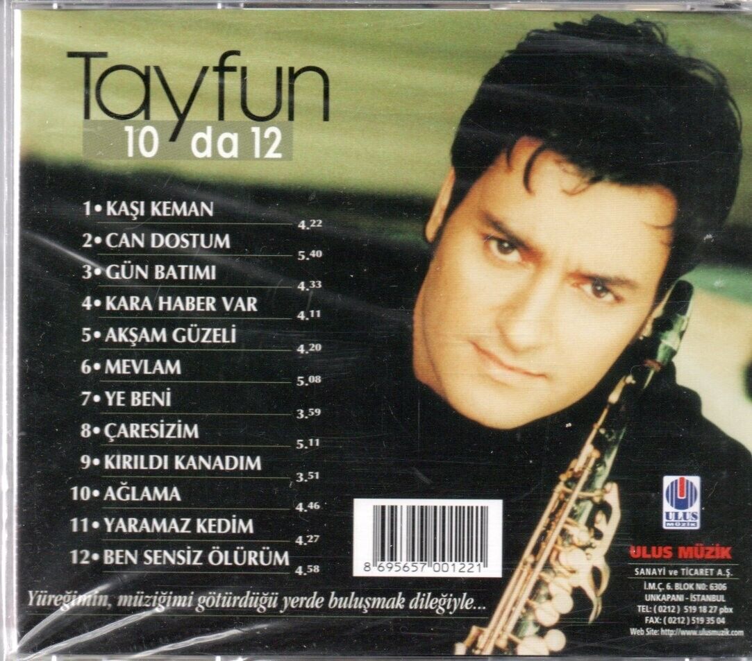 Tayfun-10 da 12 CD