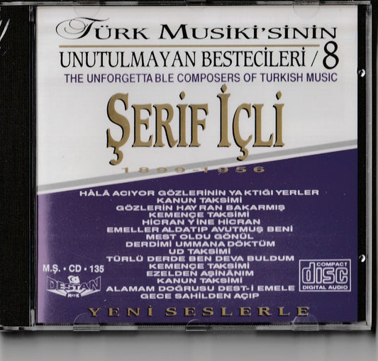 SERiF iCLi-Türk Musikisinin Unutulmayan Bestecileri 8 Türkische Klassik Musik CD