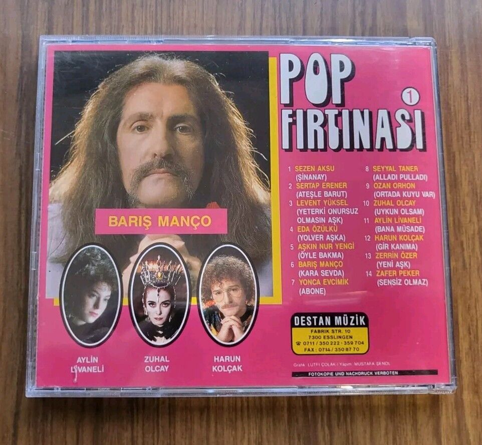 POP FIRTINASI 1 CD-Pop FIRTINASI 1(Destan Müzik Almanya CD)