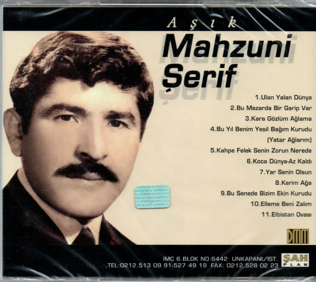 Aşık Mahzuni Şerif CD -Kahpe Felek-Bu Mezarda bir garip var CD(Türk Halk CD)