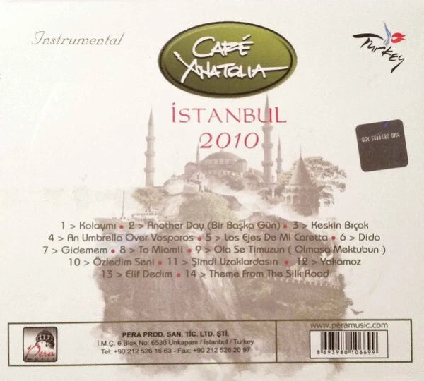 Cafe Anatolia - Istanbul 2010 CD [Türkisch Instrumental | CD]