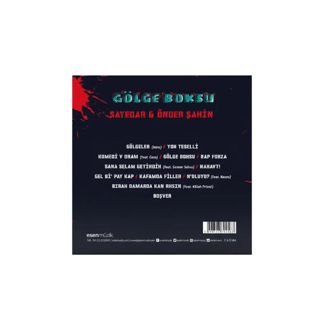 Sayedar & Önder Şahin - Gölge Boksu CD (Rap | Hip Hop CD) Türkçe Rap CD| Sayedar CD