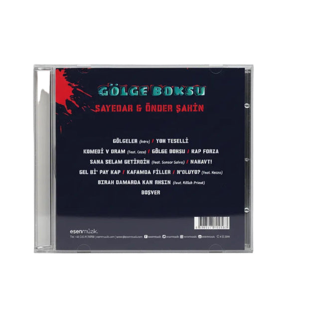 Sayedar & Önder Şahin - Gölge Boksu CD (Rap | Hip Hop CD) Türkçe Rap CD| Sayedar CD